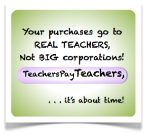 TpT recently adopted this slogan. Love it.