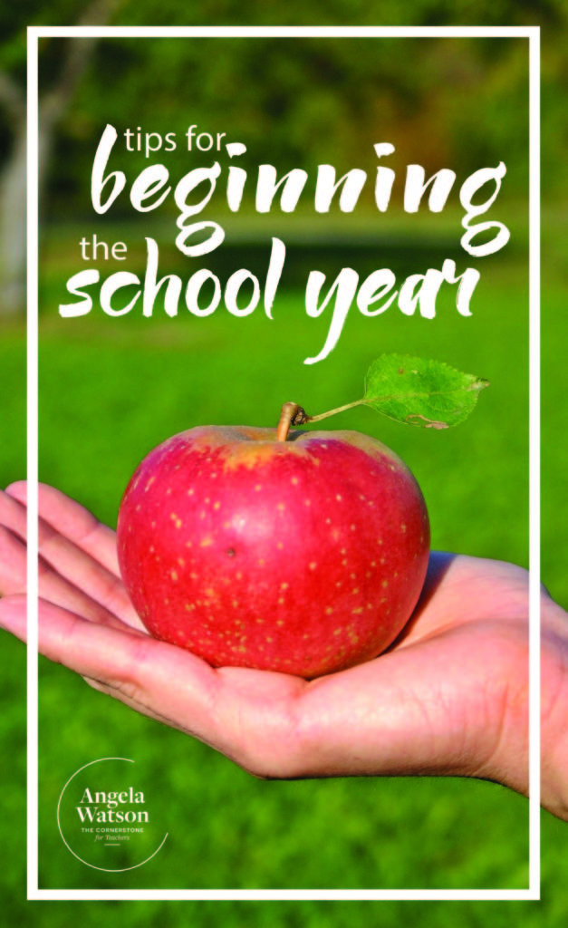 Tips for Beginning the School Year