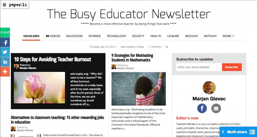the-busy-educator-newsletter-850x455