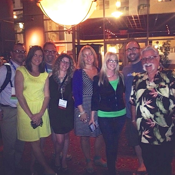 @thenerdyteacher, @8Amber8, @kylepace, @teambond, me (@angela_watson), @KleinErin, @adambellow, @tomwhitby