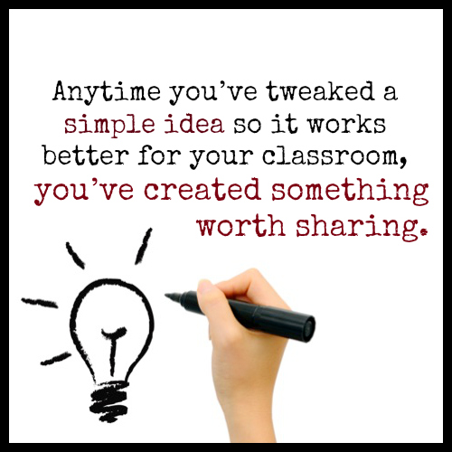 Don’t discount your ideas: YOU have practices worth sharing