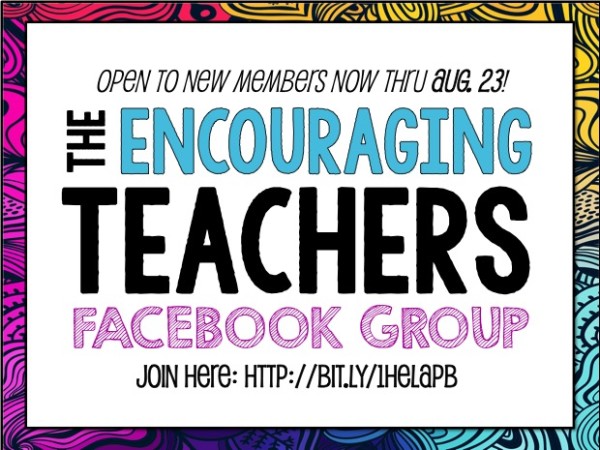 A secret Facebook group for encouraging teachers