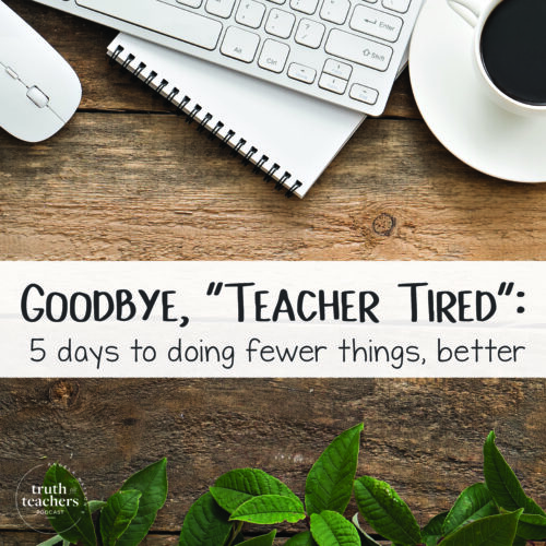 teacher tired