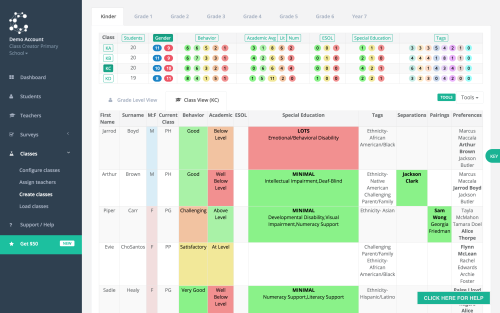 Class Creator: An easier, more effective way to determine student class placement